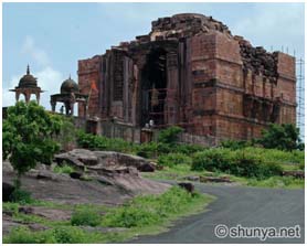 Bhojeshwar Temple before repairs 2